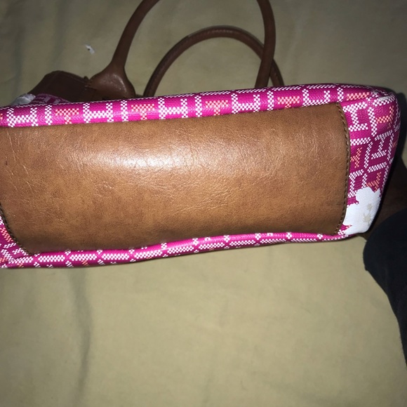 Tommy Hilfiger Pink floral small tote Handbag - Picture 3 of 4